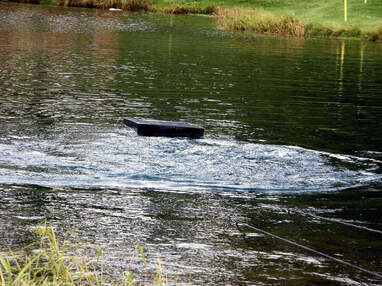 aeration, fountain, water treatment, lake, pond, golf course, algae, fish, water quality